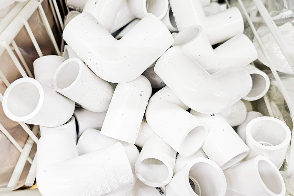 Close-up photos of water pipes